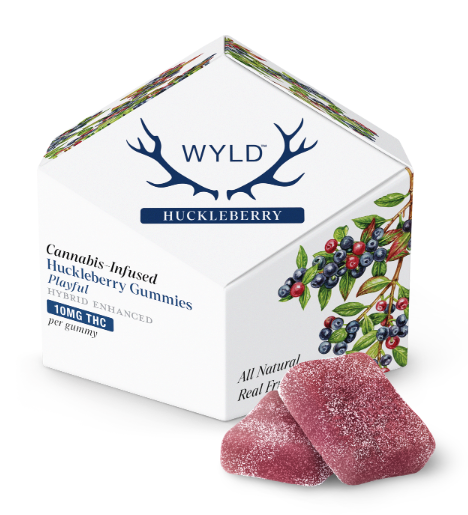 Wyld Cannabis Infused Gummies | 10mg THC | Huckleberry (Hybrid)